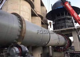 Application of lime in rotary kiln sintering